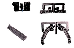 Kyosho MantFF Bdy Mnt.4 posts, MI5