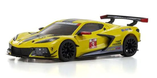 Kyosho BodyPntd MZ-MM: Corvette C8R Y