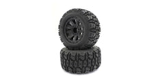 Kyosho Nitro Tracker Rims & Tyres (2)