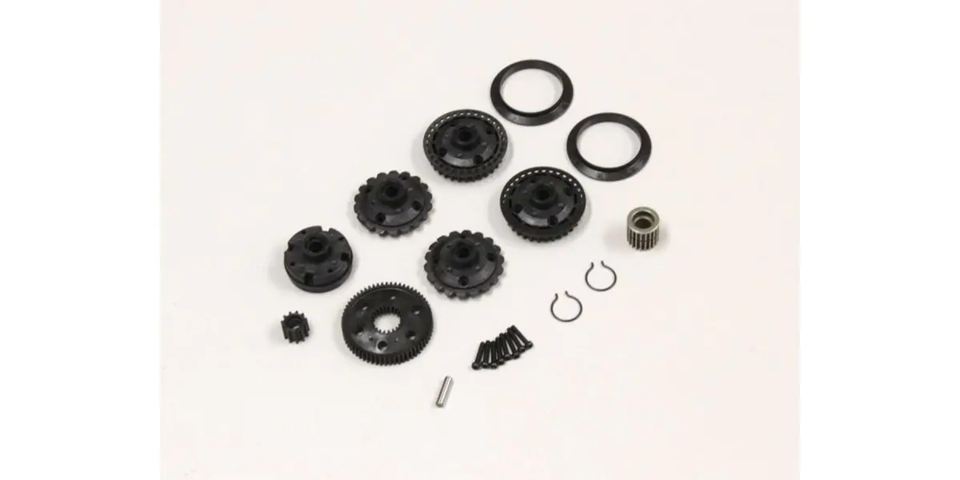 Kyosho Opt Diff Case and Pulley 61T