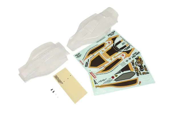 Kyosho Body set: Optima Pro w/decal