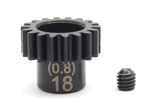 Kyosho Steel Pinion 18T 0.8M 5mm