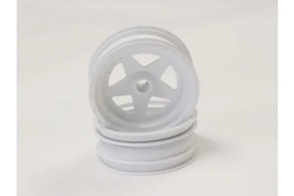 Kyosho 2.2" FR Wheels White