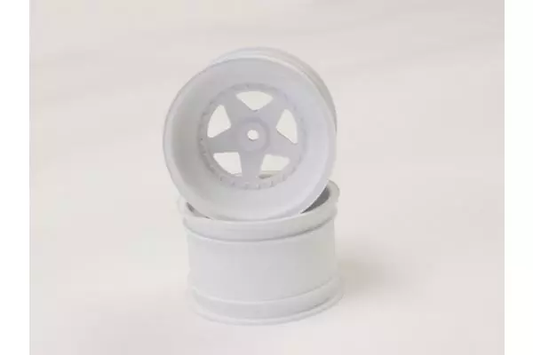 Kyosho 2.2" RR Wheels White