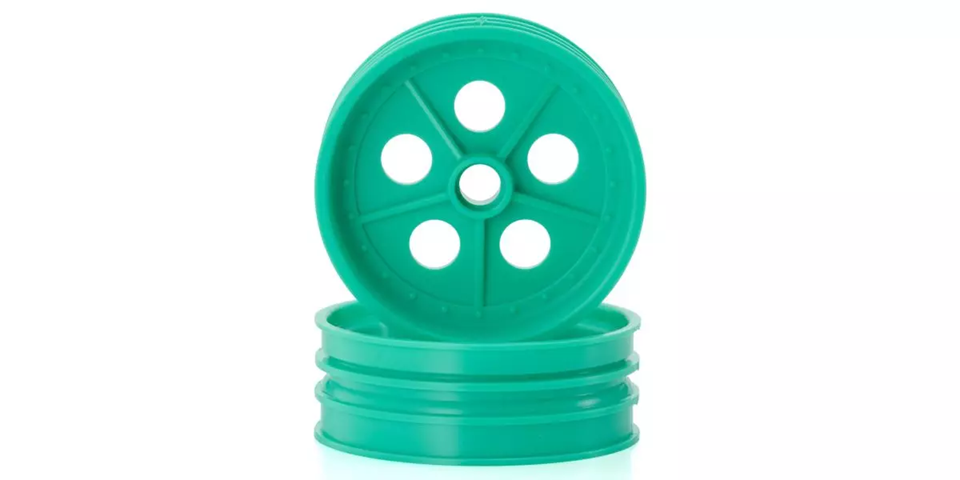 Kyosho Tmhwk FR Rims Green
