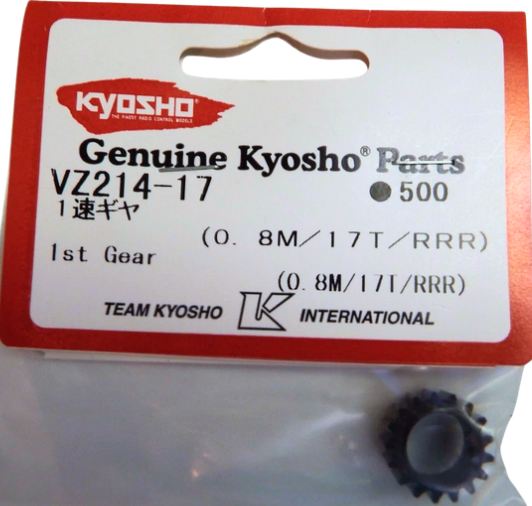 Kyosho z1st Gear (0,8m/17T/RRR)