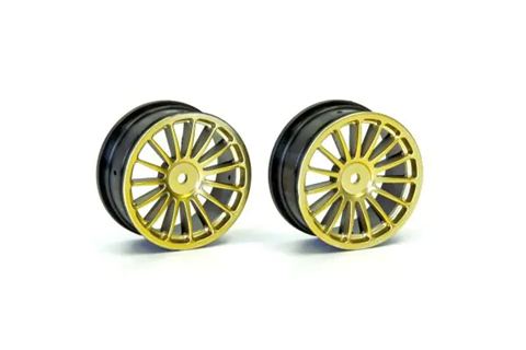Kyosho Gold 6 Spoke 24mm Silver