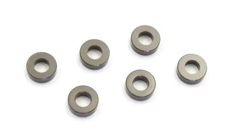 Kyosho Alum. Collar 2mm Gunmetal (6)