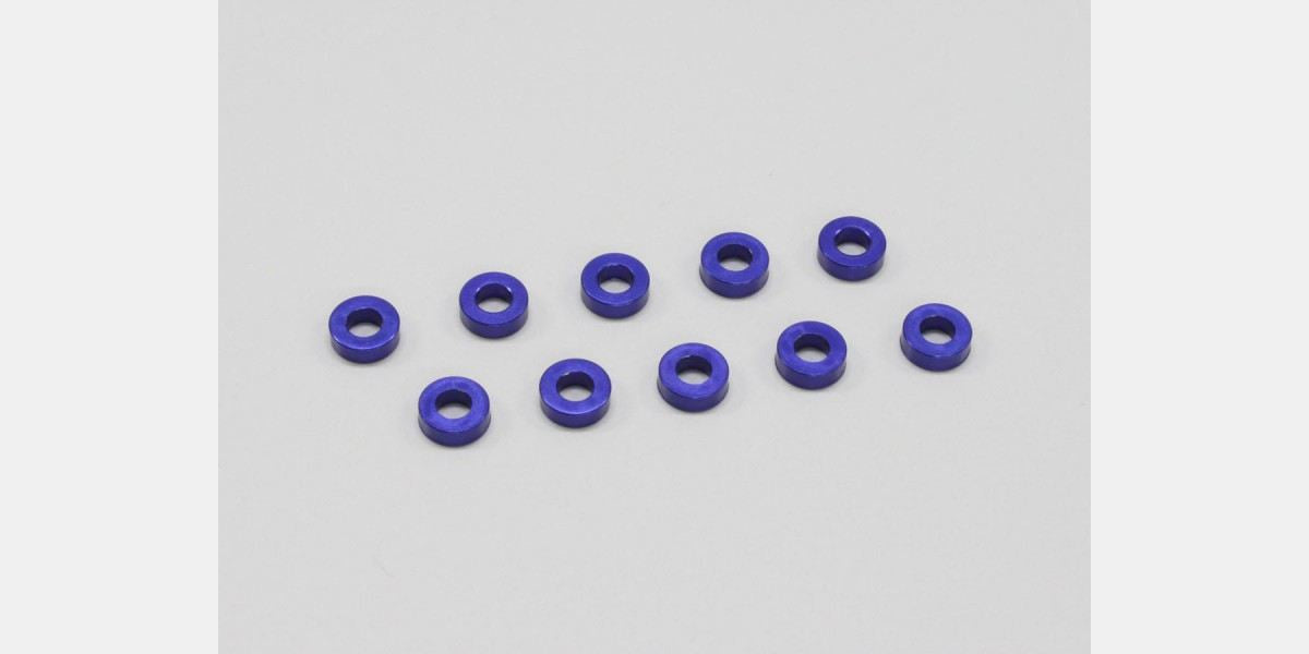 Kyosho Alum. Collar 2mm Silver (6)