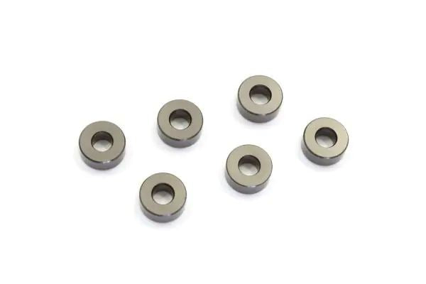 Kyosho Alum. Collar 3mm Gunmetal (6)