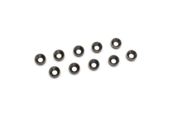 Kyosho M3 Flat Head Washer Gnmtl (10)