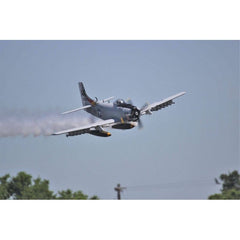 Double Seat AD-5/A-1E Skyraider 86" wingspan, 35-60cc "Grey" without Retracts,