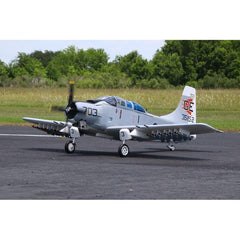 Double Seat AD-5/A-1E Skyraider 86" wingspan, 35-60cc "Grey" without Retracts,