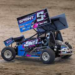 22S Sprint, RTR, Blue: 1/10 2WD (Requires Battery and Charger) by LOSI
