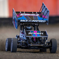 22S Sprint, RTR, Blue: 1/10 2WD (Requires Battery and Charger) by LOSI