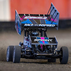 22S Sprint, RTR, Blue: 1/10 2WD (Requires Battery and Charger) by LOSI