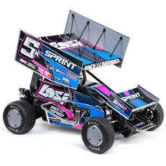 22S Sprint, RTR, Blue: 1/10 2WD (Requires Battery and Charger) by LOSI