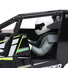 22S Sprint Car, RTR, Green: 1/10 2WD (Requires Battery and Charger) by LOSI