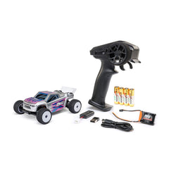 Micro-T 1/28 2WD Silver RTR Scratch N Dent with Gensace Battery by LOSI