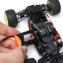 Micro-T 1/28 2WD Silver RTR Scratch N Dent with Gensace Battery by LOSI