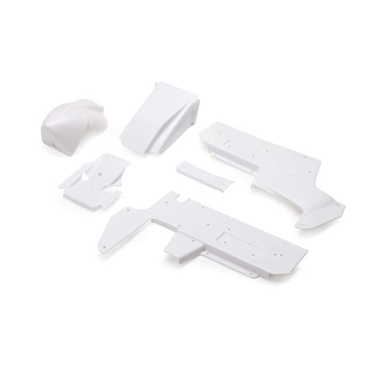 Body Panel Set, White: 22S Sprint by LOSI