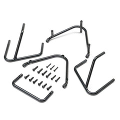 Bumper Set, Black: 22S Sprint by LOSI