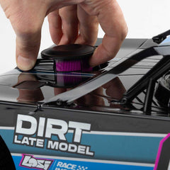 22S Dirt Late Modell (NZ Super Saloon), 1/10 2WD RTR Dirt Oval, Blue by LOSI