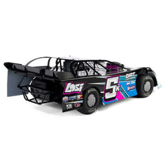 22S Dirt Late Modell (NZ Super Saloon), 1/10 2WD RTR Dirt Oval, Blue by LOSI
