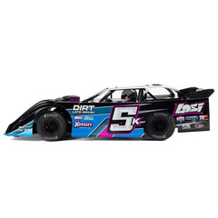 22S Dirt Late Modell (NZ Super Saloon), 1/10 2WD RTR Dirt Oval, Blue by LOSI