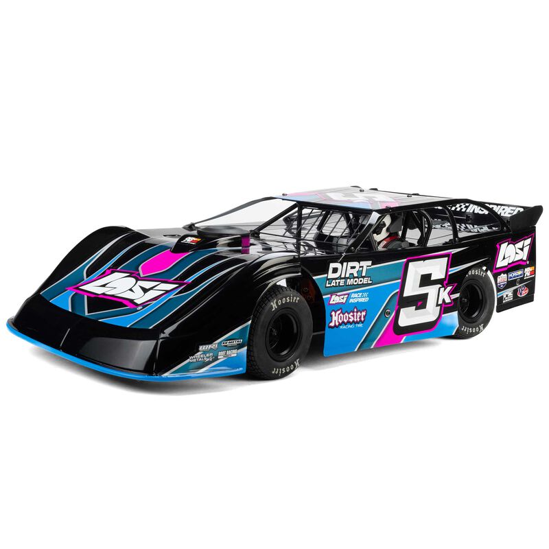 22S Dirt Late Modell (NZ Super Saloon), 1/10 2WD RTR Dirt Oval, Blue by LOSI