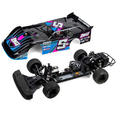 22S Dirt Late Modell (NZ Super Saloon), 1/10 2WD RTR Dirt Oval, Blue by LOSI