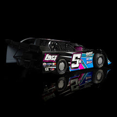22S Dirt Late Modell (NZ Super Saloon), 1/10 2WD RTR Dirt Oval, Blue by LOSI