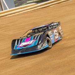 22S Dirt Late Modell (NZ Super Saloon), 1/10 2WD RTR Dirt Oval, Blue by LOSI