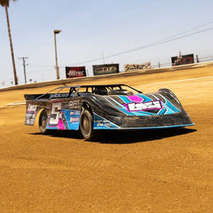 22S Dirt Late Modell (NZ Super Saloon), 1/10 2WD RTR Dirt Oval, Blue by LOSI