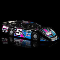 22S Dirt Late Modell (NZ Super Saloon), 1/10 2WD RTR Dirt Oval, Blue by LOSI