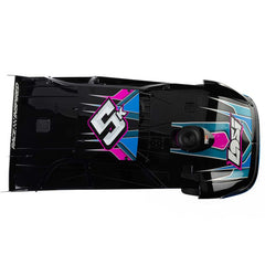 22S Dirt Late Modell (NZ Super Saloon), 1/10 2WD RTR Dirt Oval, Blue by LOSI