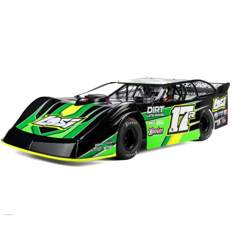 22S Dirt Late Model (NZ Super Saloon), 1/10 2WD RTR Dirt Oval, Green by LOSI