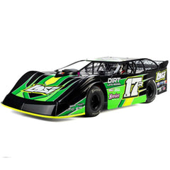 22S Dirt Late Model (NZ Super Saloon), 1/10 2WD RTR Dirt Oval, Green by LOSI