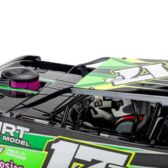 22S Dirt Late Model (NZ Super Saloon), 1/10 2WD RTR Dirt Oval, Green by LOSI