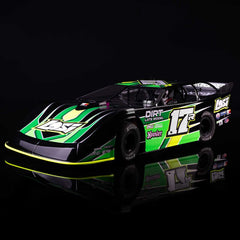 22S Dirt Late Model (NZ Super Saloon), 1/10 2WD RTR Dirt Oval, Green by LOSI