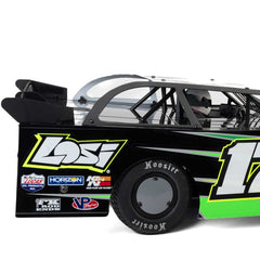 22S Dirt Late Model (NZ Super Saloon), 1/10 2WD RTR Dirt Oval, Green by LOSI