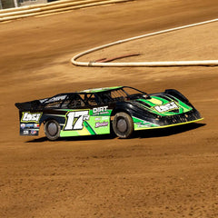 22S Dirt Late Model (NZ Super Saloon), 1/10 2WD RTR Dirt Oval, Green by LOSI