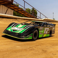 22S Dirt Late Model (NZ Super Saloon), 1/10 2WD RTR Dirt Oval, Green by LOSI