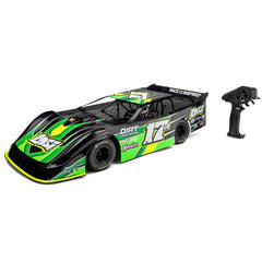 22S Dirt Late Model (NZ Super Saloon), 1/10 2WD RTR Dirt Oval, Green by LOSI