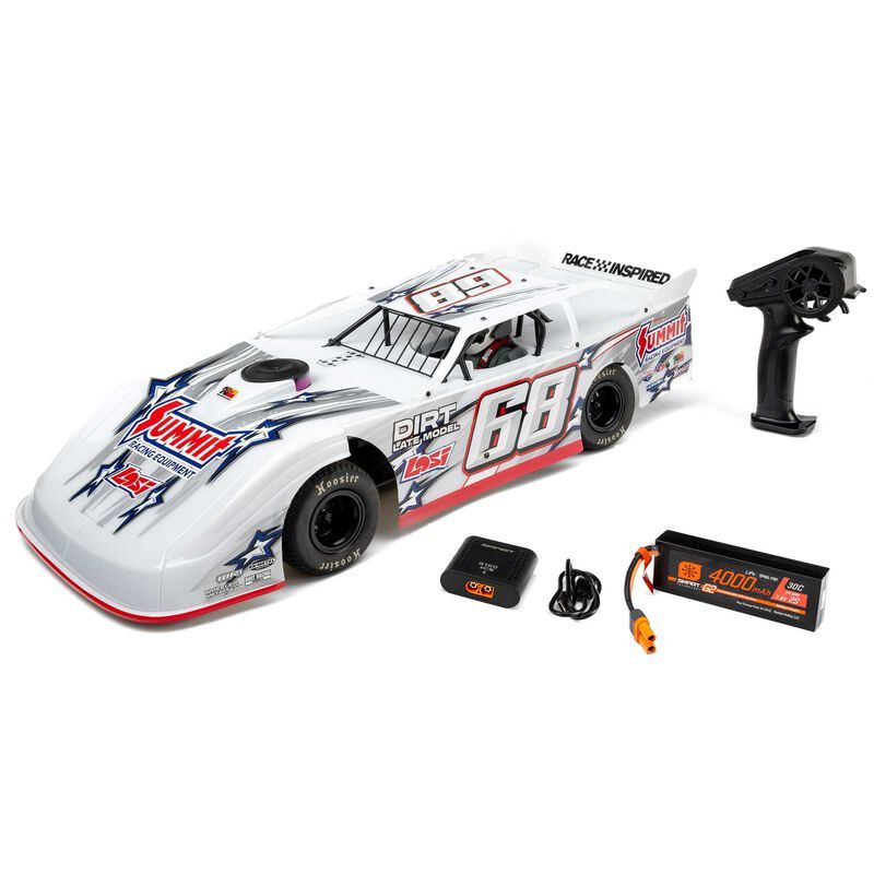 Losi 22S Dirt Late Model (NZ Super Saloon) 1/10 RTR, Summit Racing (Lipo Battery