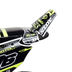 Promoto-SM 1/4 Super Moto Motorcycle, FXR, White: RTR Basic (Requires Battery