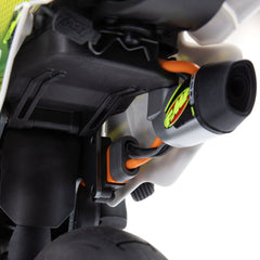 Promoto-SM 1/4 Super Moto Motorcycle, FXR, White: RTR Basic (Requires Battery