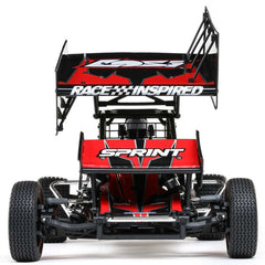 22S Sprint, RTR with Battery and Charger, Red: 1/10 2WD by LOSI