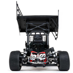 22S Sprint, RTR with Battery and Charger, Red: 1/10 2WD by LOSI