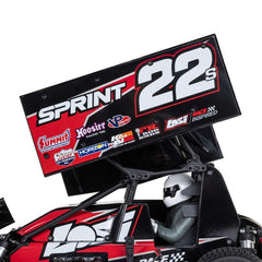 22S Sprint, RTR with Battery and Charger, Red: 1/10 2WD by LOSI